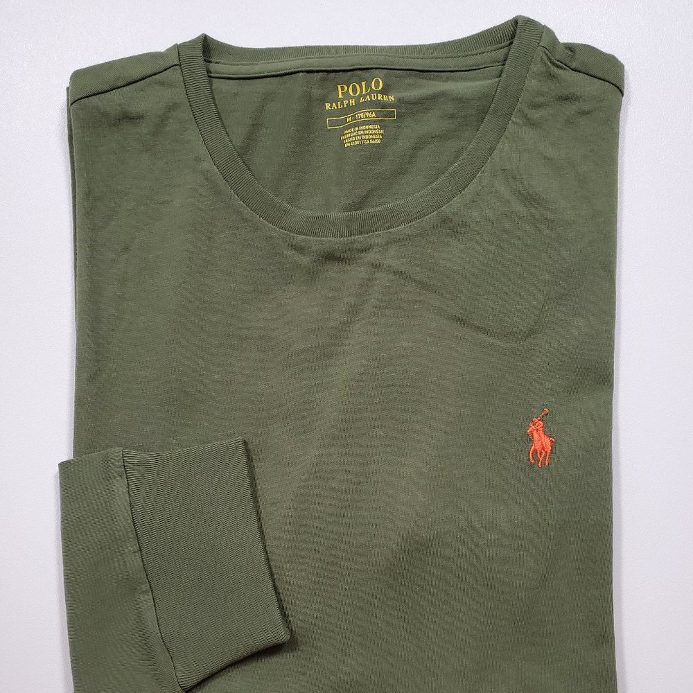 NWT Polo Ralph Lauren Long Sleeve Tee Crew Neck T Shirt
